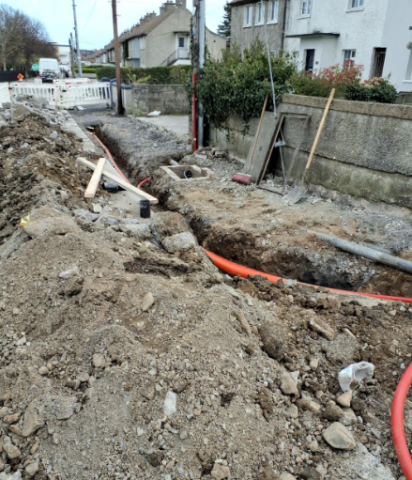road works
