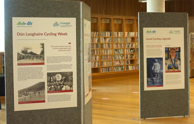 A History of Cycling Exhibition at dlr LexIcon.