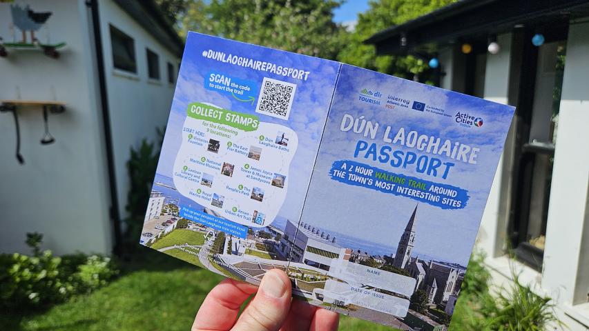 Dún Laoghaire Passport cover