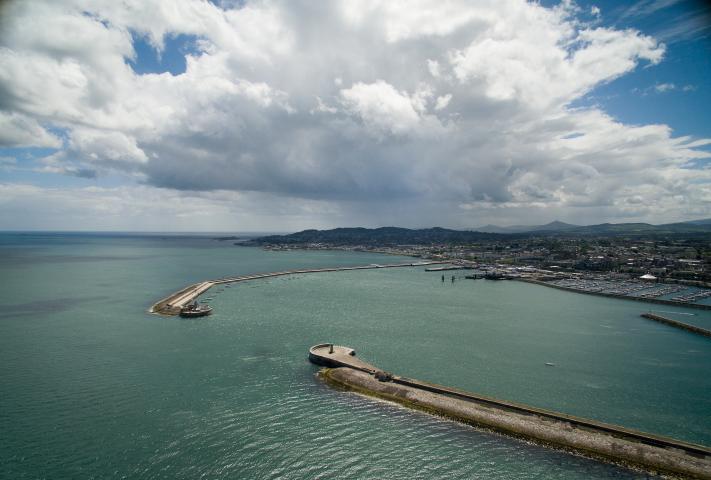 Dun Laighaire Harbour Done Shot