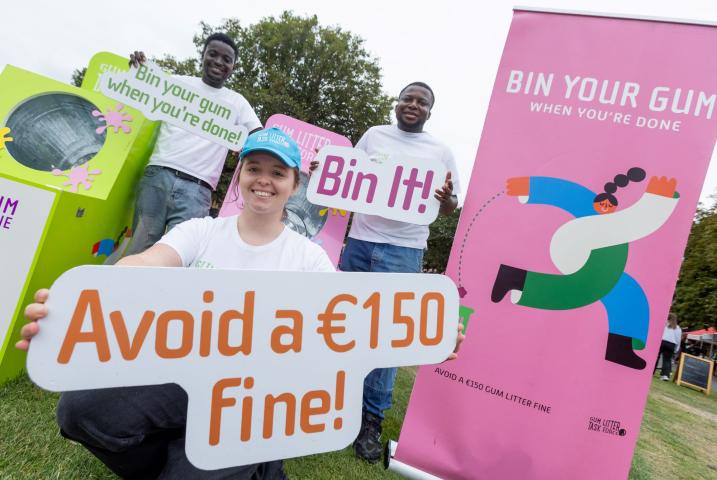 The Gum Litter Taskforce Crew, David Odunayo Oluwasegun, Katie Lynch, Oladipo Apejoye.