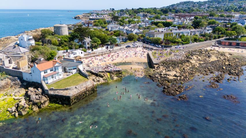 view of sandycove beach