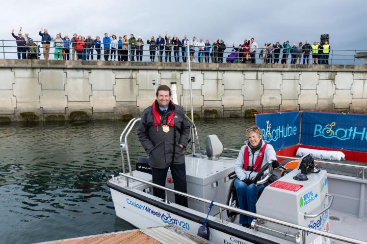 launch of Boathub in Dún Laoghaire Harbour.