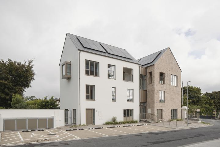 two houses side by side