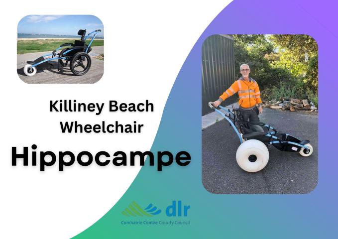 Infographic of Hippocampe Killiney Beach Wheelchair