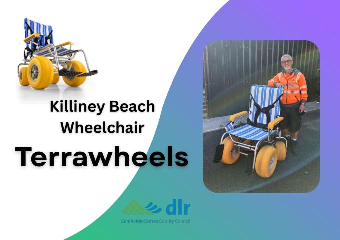 Infographic of Terrawheels Killiney Beach Wheelchair