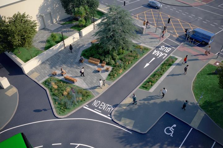 Bus Gate Landscapting Dundrum