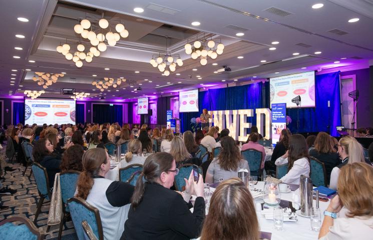 image of ceremony room with attendees