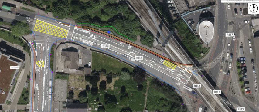 engneer drawing churchtown road upper