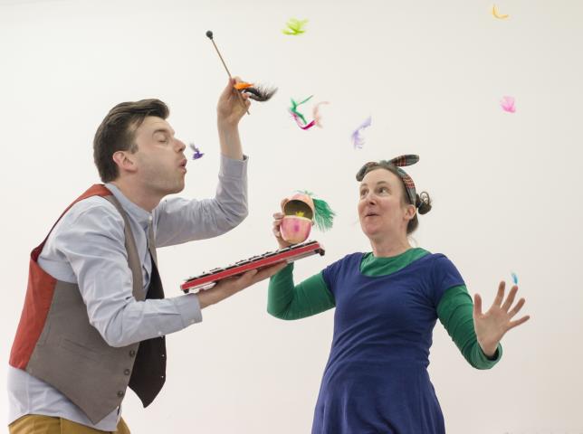 Image of two performers