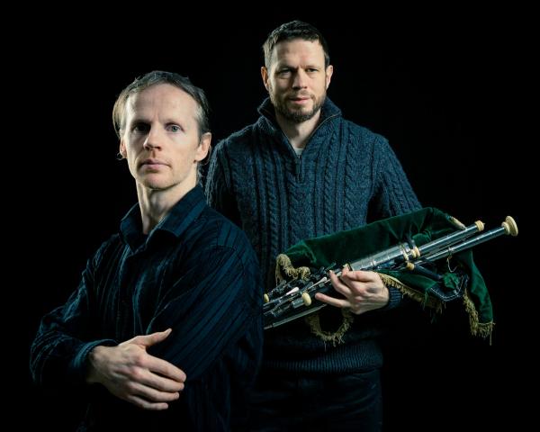 photograph of Lorcán MacMathúna &amp; Eamonn Galldubh