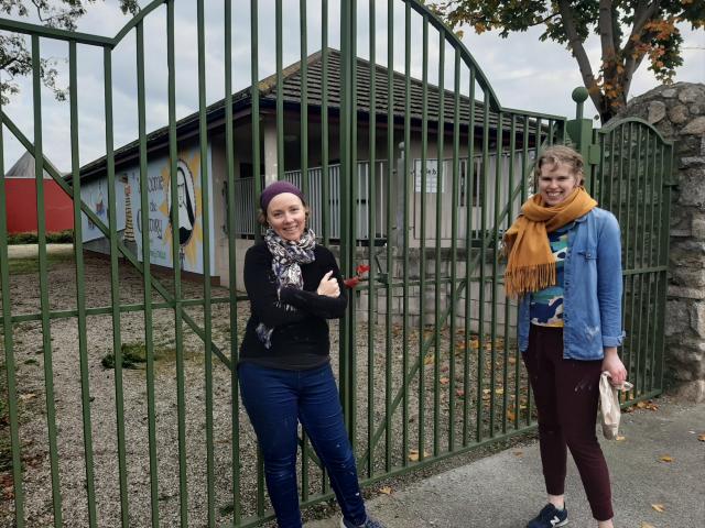 Mags Harnett and Fala Buggy