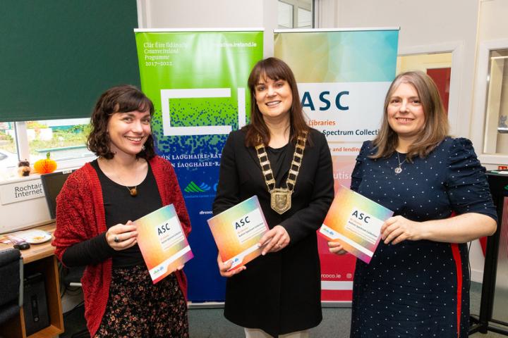New Autism Spectrum Collection launched in Stillorgan Library, Tuesday 22nd October 2019  Photo by Peter Cavanagh New Autism Spectrum Collection launched in Stillorgan Library, Tuesday 22nd October 2019  Photo by Peter Cavanagh