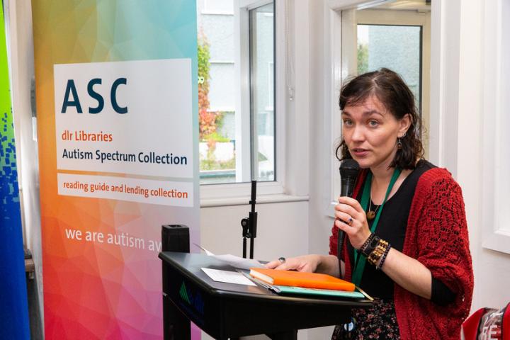 New Autism Spectrum Collection launched in Stillorgan Library, Tuesday 22nd October 2019  Photo by Peter Cavanagh New Autism Spectrum Collection launched in Stillorgan Library, Tuesday 22nd October 2019  Photo by Peter Cavanagh