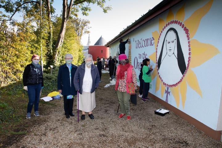 Mags Harnett, Sr Margaret Mary Ryder, Sr Frances Lally, Veronica Heywood