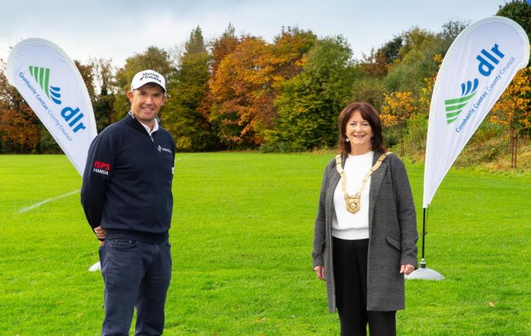 Padraig Harrington &amp; Cllr. Lettie McCarthy