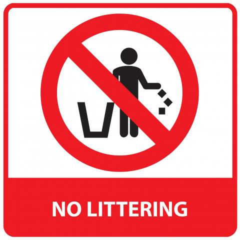 No Littering