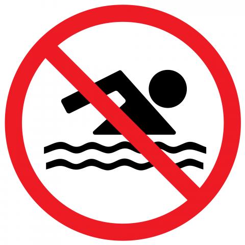 No Swimming