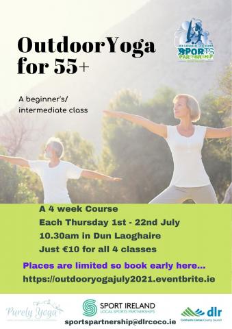 Over 55s Outdoor Yoga Over 55s Outdoor Yoga