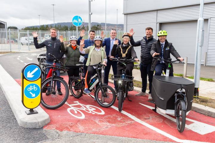 Sandyford Village - Business District Walk and Cycle Route Launch