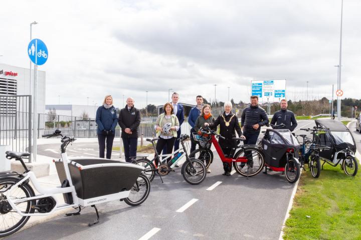 Sandyford Village - Business District Walk and Cycle Route Launch