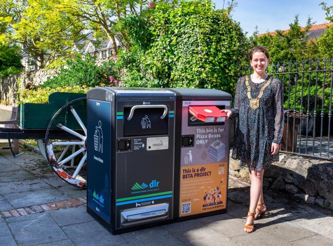 Pizza Box Bin Launch Pizza Box Bin Launch