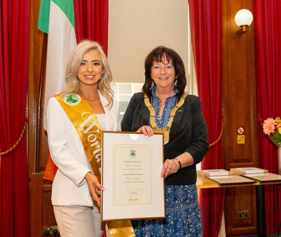 Tiegan Byrne - Cathaoirleach's Awards 2022