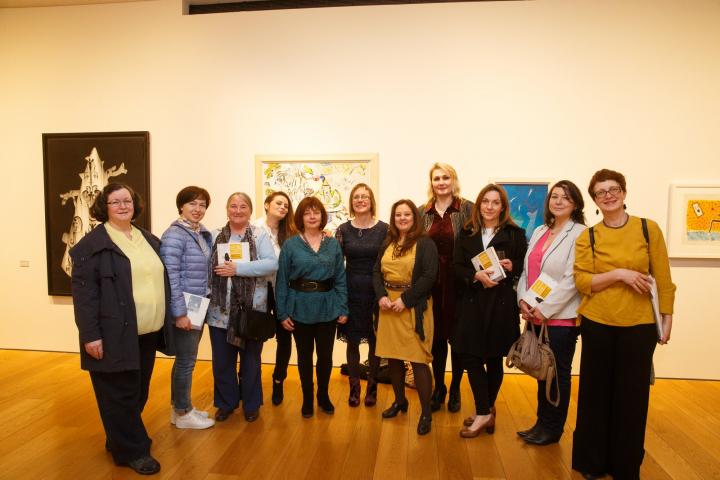 the group of women selectors at the exhibition opening