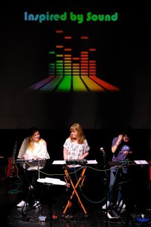 Music performance by young people from St. John of God's Service