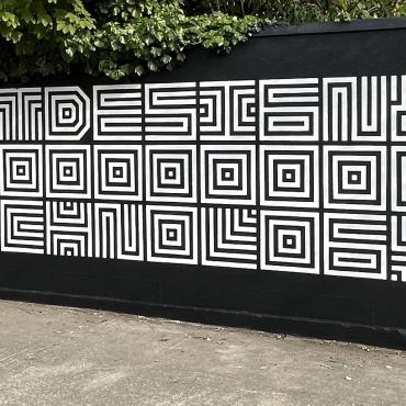Mural at Baker's Corner by John Brady