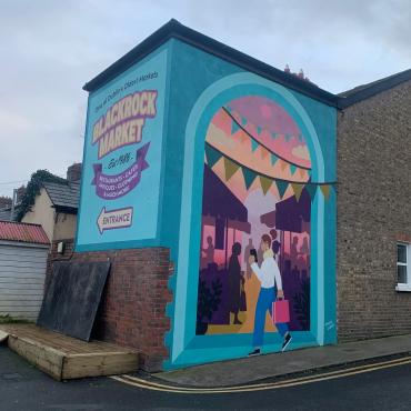 Blackrock Market Mural